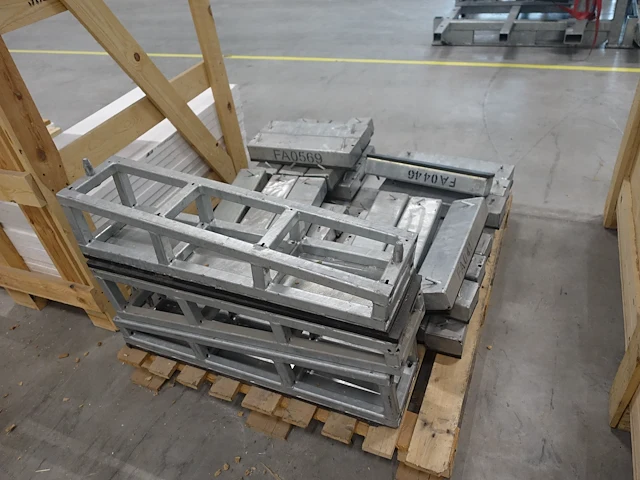 3x pallet metallic rack toebehoren - afbeelding 4 van  5