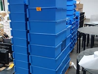 3x pallet sorteerbakken - afbeelding 1 van  4