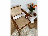 3x pierre walnoot stoelen