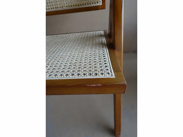 3x pierre walnoot stoelen - afbeelding 6 van  8