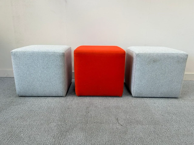 3x poef - afbeelding 1 van  3