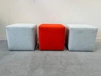 3x poef - afbeelding 1 van  3