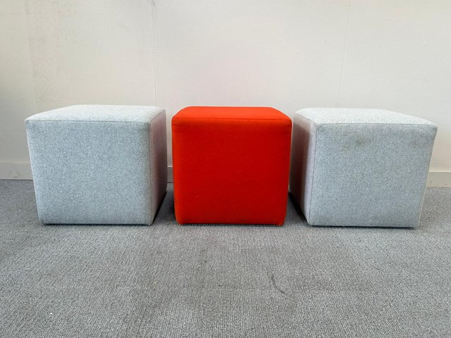 3x poef - afbeelding 1 van  3