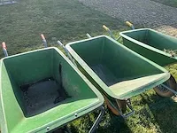 3x polyester kruiwagen(160l) - afbeelding 3 van  6