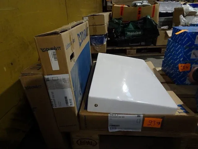 3x porselein wand duravit - afbeelding 1 van  3
