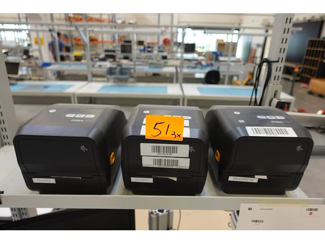 3x printmachine zebra - afbeelding 1 van  6