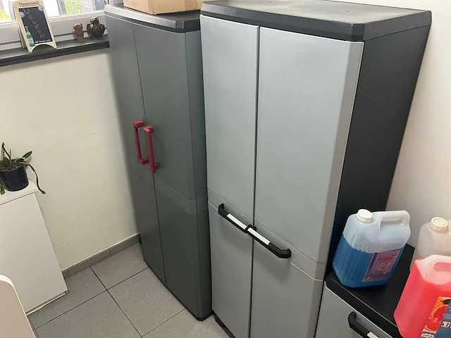 3x pvc opbergkast - afbeelding 1 van  13