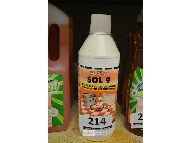 3x realco sol 9 - verwijdert de cementsporen - afbeelding 1 van  1
