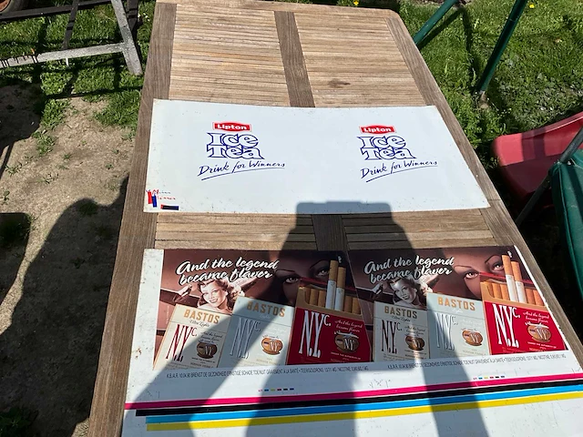 3x reclameborden - afbeelding 4 van  5