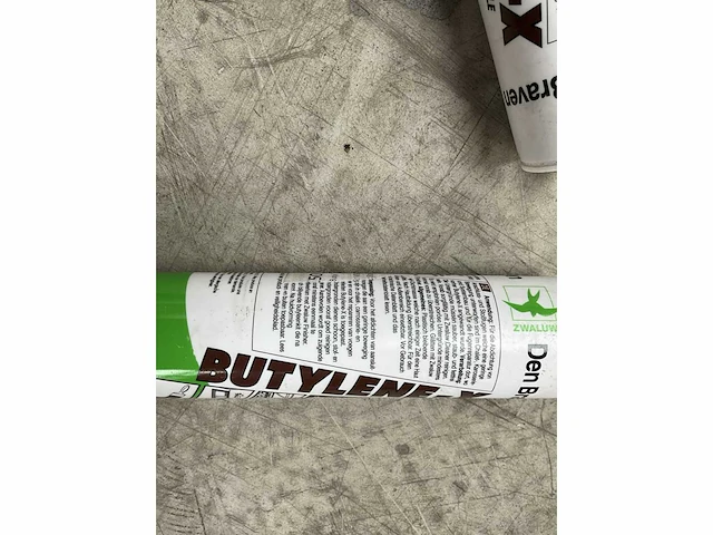 3x rol 25 meter mink flex profielborstel zwart en 99x den braven butylene-x kleur grijs - afbeelding 2 van  11