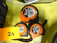 3x rolmeter technolit - afbeelding 1 van  1