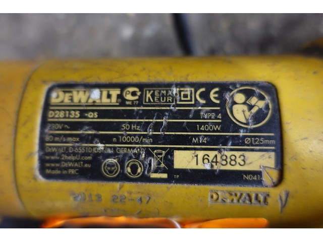 3x slijpschijf dewalt - afbeelding 5 van  7