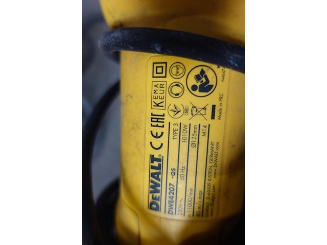 3x slijpschijf dewalt - afbeelding 3 van  4