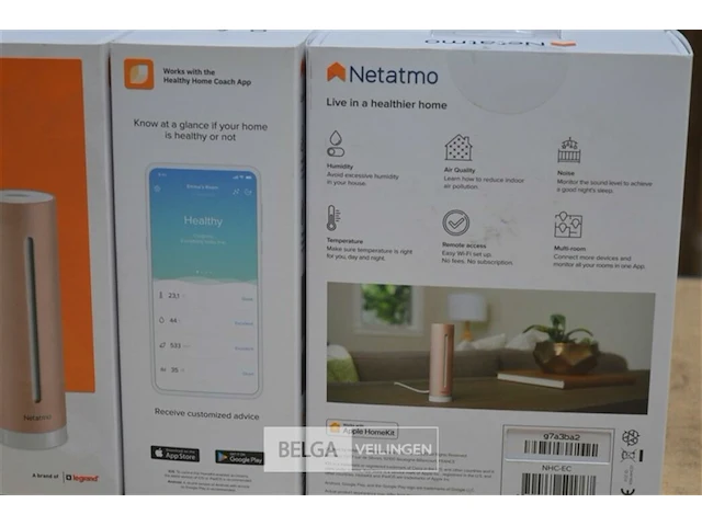 3x smart indoor air quality monitor - afbeelding 3 van  3
