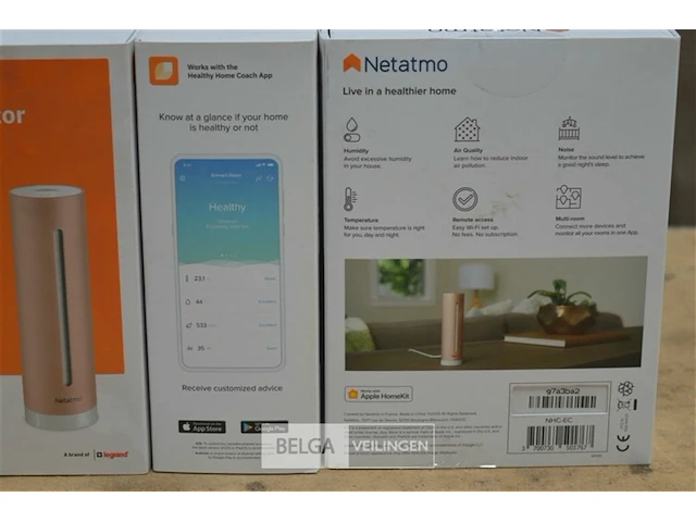 3x smart indoor air quality monitor - afbeelding 3 van  3