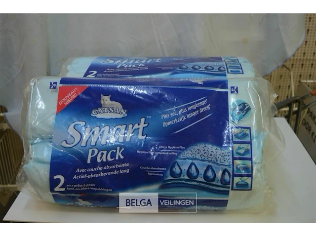 3x smart pack catsand kattenbakkorrel - afbeelding 1 van  3