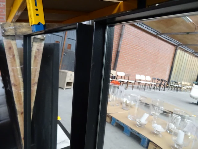 3x spiegel in metalen frame - afbeelding 3 van  4