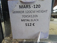 3x spiegel in metalen frame - afbeelding 4 van  4