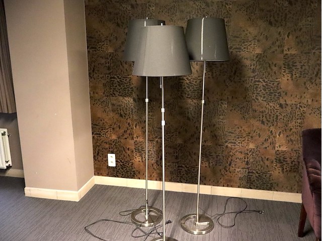 3x staande lamp - afbeelding 1 van  3