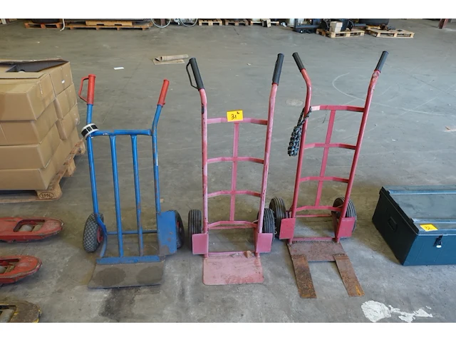 3x steekwagen - afbeelding 1 van  1