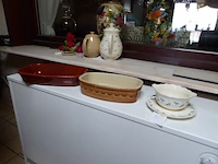 3x stenen bakpot en sauciere - afbeelding 1 van  4