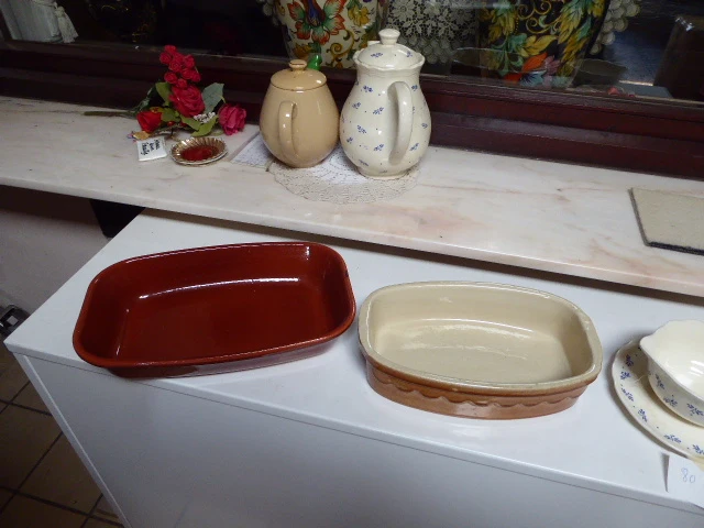 3x stenen bakpot en sauciere - afbeelding 2 van  4