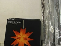 3x sterverlichting led ø60 cm voor binne en buiten,5x led - afbeelding 1 van  4