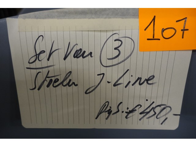 3x stoel j-line - afbeelding 3 van  3