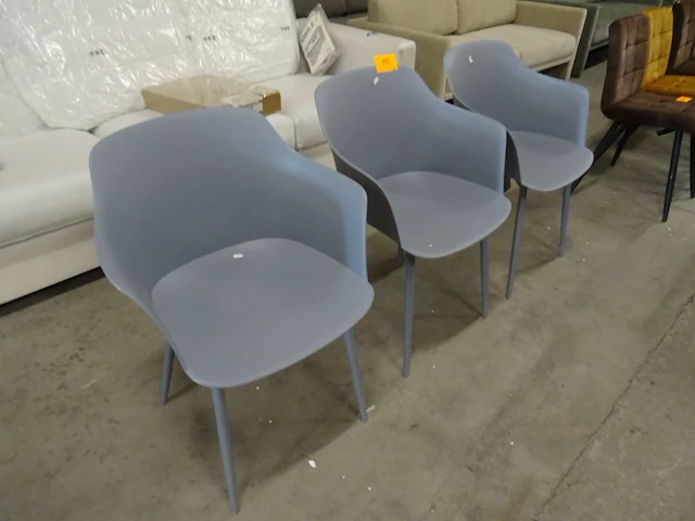 3x stoel - afbeelding 2 van  3