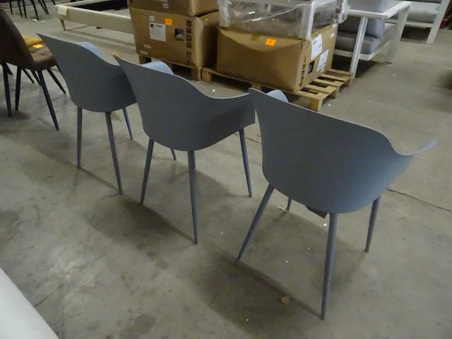 3x stoel - afbeelding 3 van  3