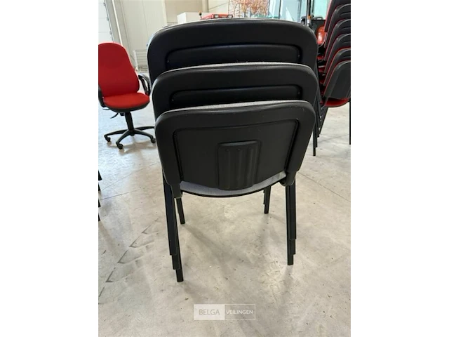 3x stoelen grijs - afbeelding 3 van  3