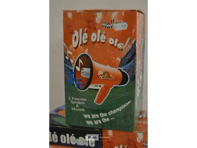 3x supportersmegafoon - afbeelding 2 van  4