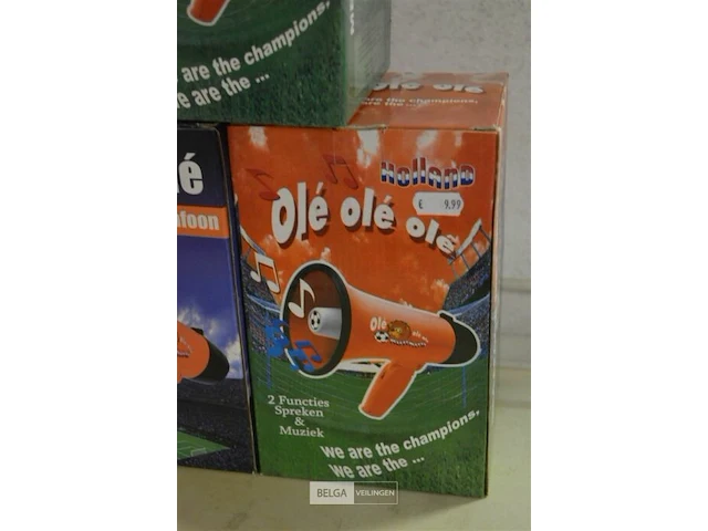 3x supportersmegafoon - afbeelding 3 van  4