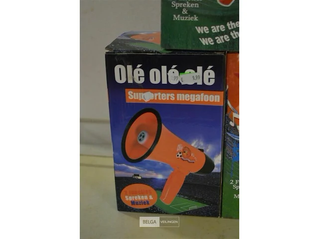 3x supportersmegafoon - afbeelding 4 van  4