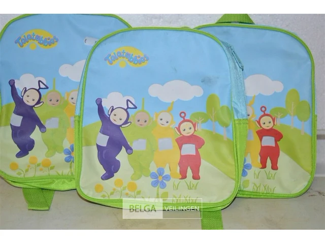 3x teletubies boekentas - afbeelding 2 van  3