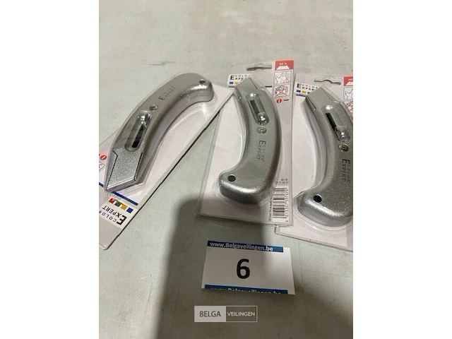 3x universeelmes met uitschuifbaar mes - afbeelding 3 van  3