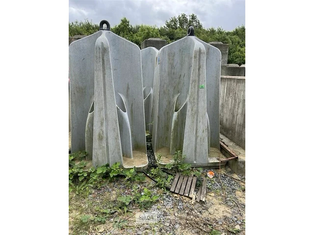 3x urinoirs - afbeelding 2 van  2