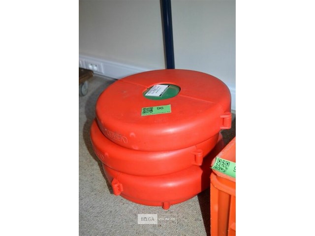 3x vergrendeling voor hangslot - afbeelding 1 van  2