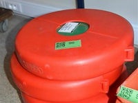 3x vergrendeling voor hangslot - afbeelding 1 van  2