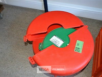 3x vergrendeling voor hangslot - afbeelding 2 van  2