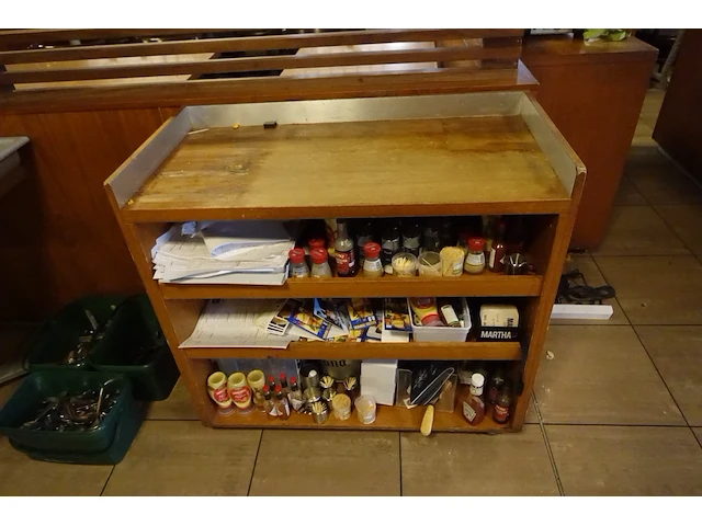 3x verrijdbare houten buffetkast - afbeelding 9 van  12