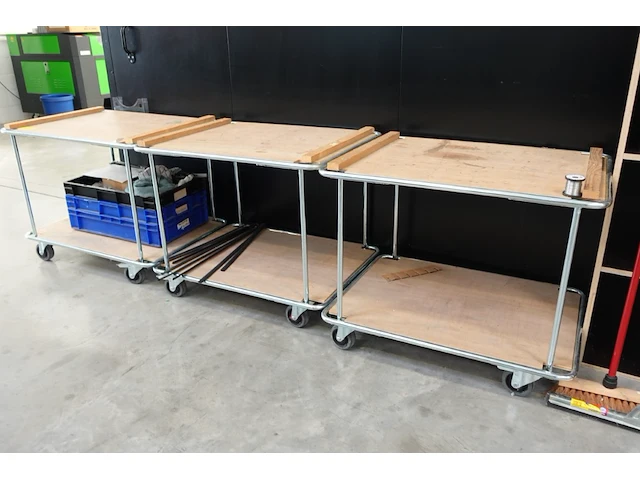 3x verrijdbare kar - afbeelding 2 van  5