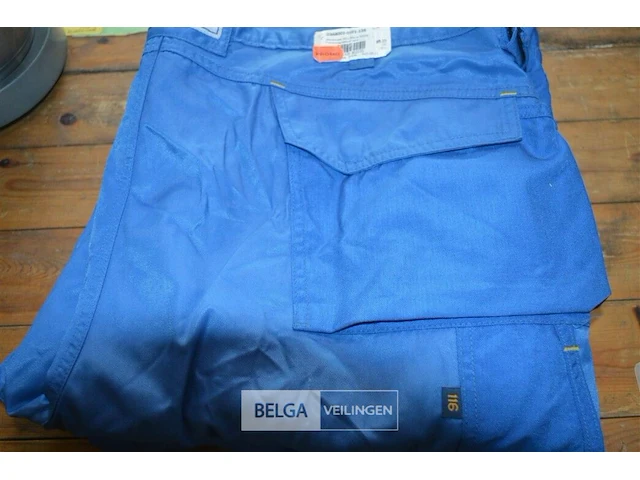 3x werkbroek blauw snickers corura maat 116 - afbeelding 2 van  5