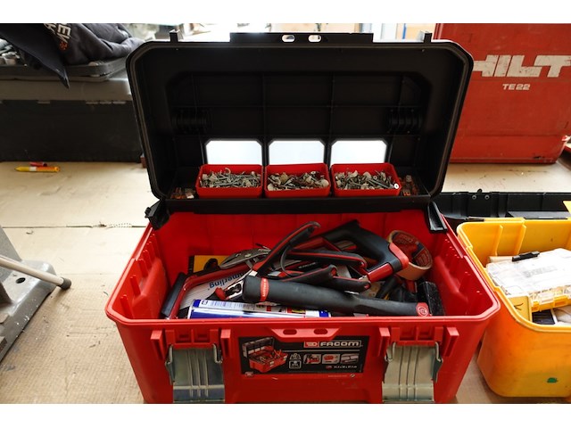 3x werkkoffer + inhoud - afbeelding 2 van  6