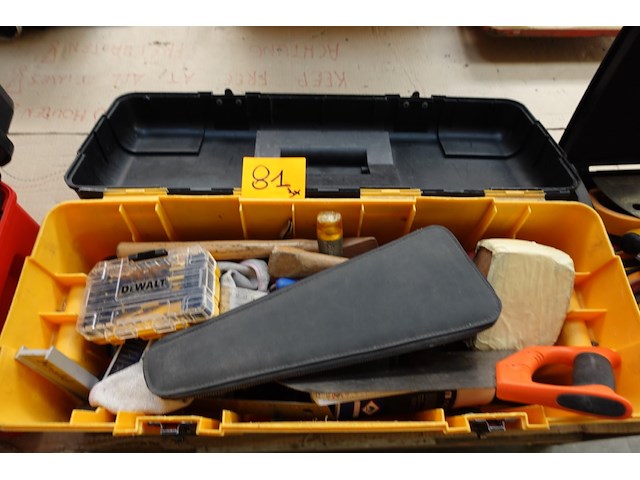 3x werkkoffer + inhoud - afbeelding 5 van  6