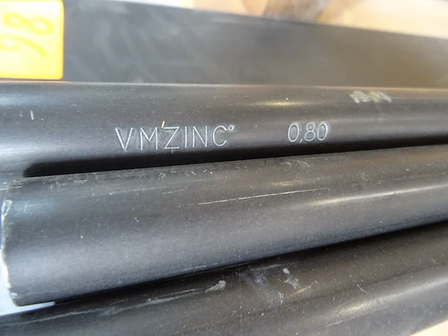 3x zink dakgoot + toebehoren - afbeelding 4 van  8