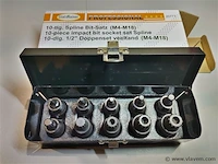 3x10 dlg krachtdoppenset torx, veeltand en inbus - afbeelding 13 van  20