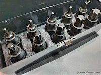 3x10 dlg krachtdoppenset torx, veeltand en inbus - afbeelding 19 van  20