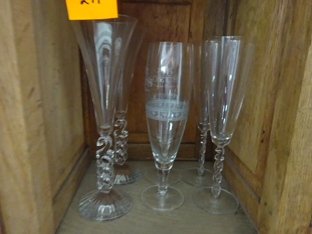 3x2 champagneglas - afbeelding 1 van  1