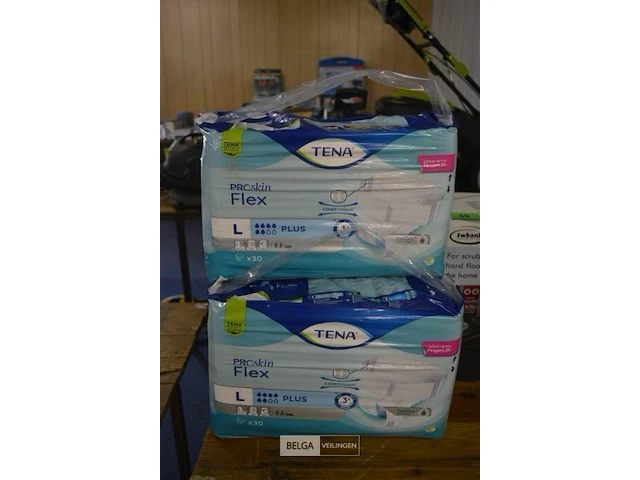 3x30st tena proskin flex pampers l - afbeelding 1 van  2
